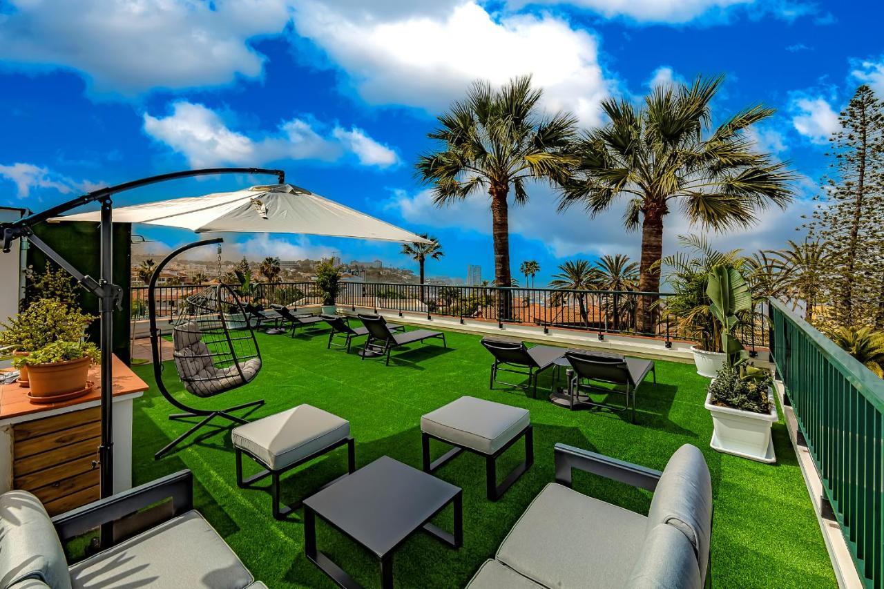 Апартаменты Vista Al Mar Y Mirador 1 Пуэрто-де-ла-Крус Экстерьер фото